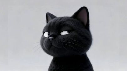 拽气的猫咪
