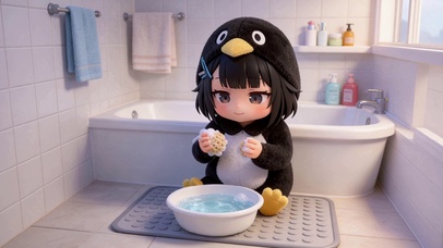 可爱小企鹅