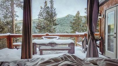 唯美雪景