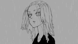 雨中女孩