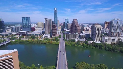 4K 高清 城市建筑运动推进