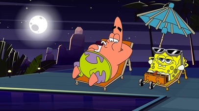  海绵宝宝派大星度假