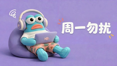 周一勿扰可爱摸鱼小鱼