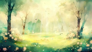 动漫解压风景壁纸