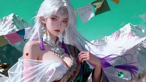 雪山灵韵女神