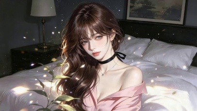 香肩少女