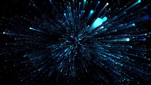 科技荧光流星雨