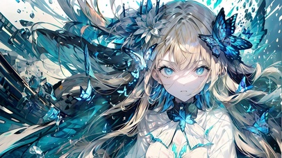 【4K】蝴蝶少女