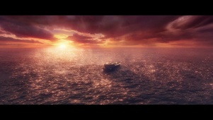 王者荣耀澜&蔡文姬_夕阳
