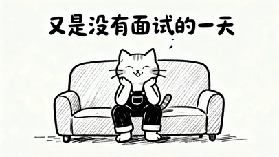 又是没有面试的一天