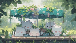 林中小猫