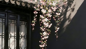 屋檐鲜花