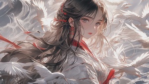 白鸽少女