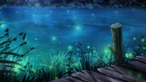 小河萤火夜