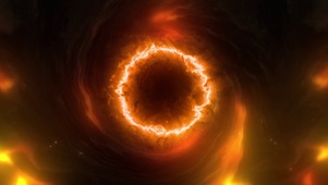 橙色能量黑洞