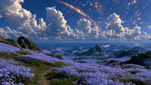 花海天空1