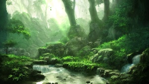清新山林     