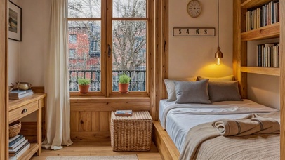 【雨景】雨中的治愈小屋