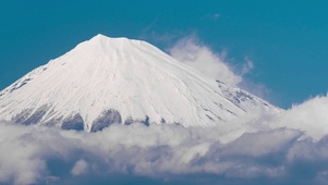 壮观的雪山