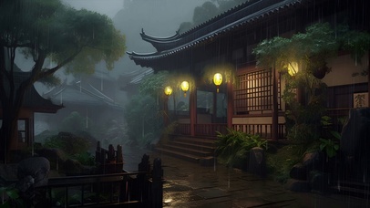 寂寞雨夜