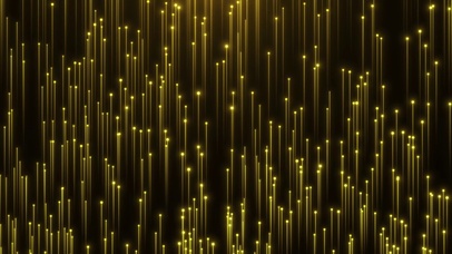 金色唯美上升线条