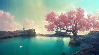 樱花树下