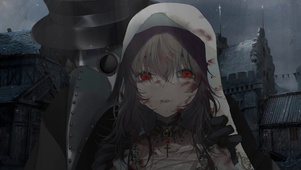 受伤的女孩