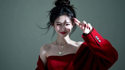跳舞的美女