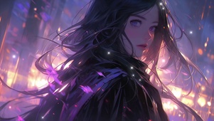 紫色森林