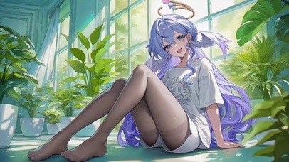 蓝发天使知更鸟
