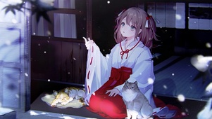神社女孩