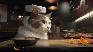 哭泣的猫咪