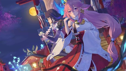 双神赏月-画师：Cenci授权