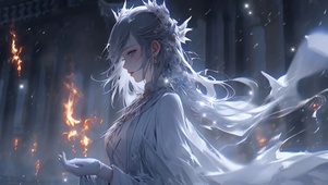 白衣少女