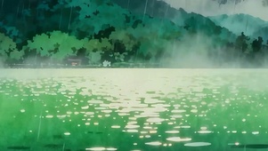 护眼绿景带鱼屏双屏