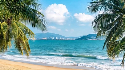 夏天海滩