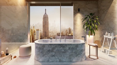 豪华酒店度假温泉