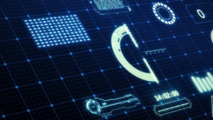 科技数字屏