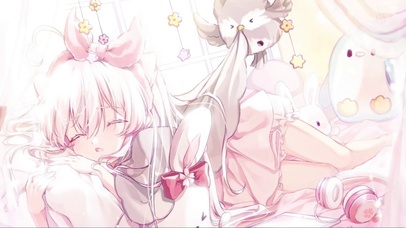 睡梦中的美少女