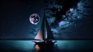 月下孤舟