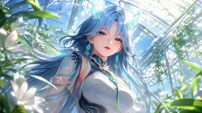 花房仙气美少女清宵