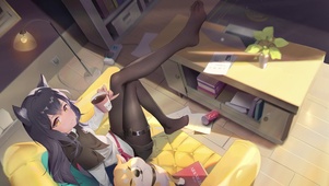 【明日方舟】德克萨斯 悠闲午后