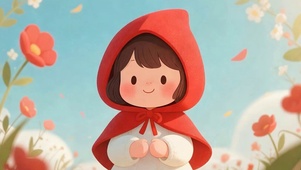 花丛中小红帽
