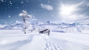 大雪纷飞