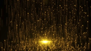 金色粒子流