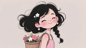 阳光小女孩