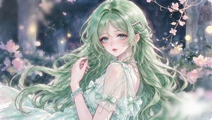 森绿少女