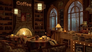 温馨咖啡馆