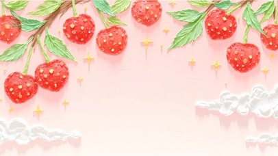 奶油云·樱荔枝