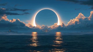 海上明月风景
